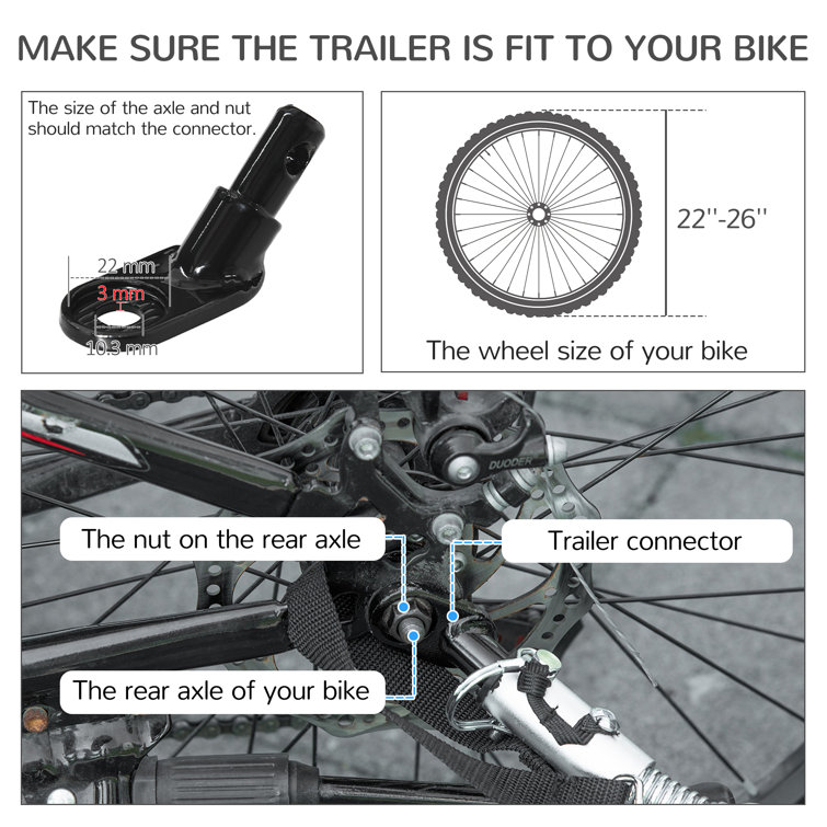 Bicycle dog carrier medium dogs sales